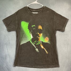 Roddy Ricch Shirt Rap Tee Size Medium GRAPHIC PRINT FADED BLACK Streetwear